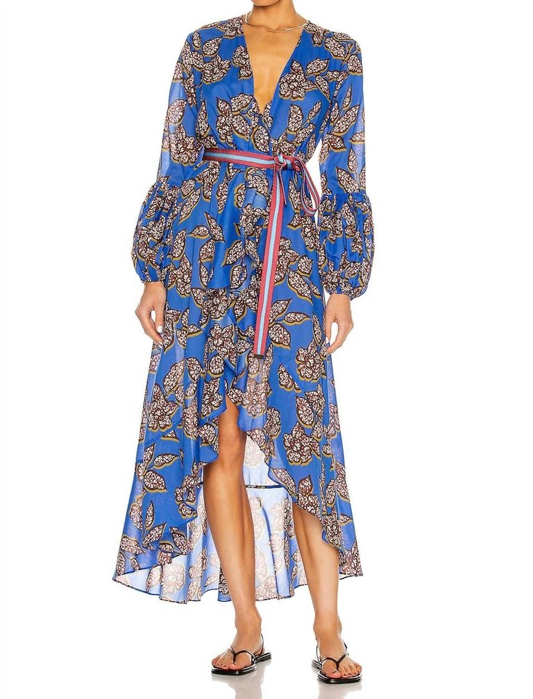 Livana Dress - Sapphire Batik