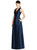 Sleeveless Open-Back Pleated Skirt Dress with Pockets - D747 - Midnight Navy