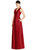 Sleeveless Open-Back Pleated Skirt Dress with Pockets - D747 - Garnet