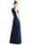 Sleeveless V-Neck Satin Dress with Pockets - D778