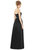 Strapless Pleated Skirt Maxi Dress With Pockets - D755