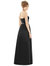 Strapless Pleated Skirt Maxi Dress With Pockets - D755