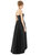 Strapless Satin High Low Dress with Pockets - D699 