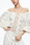 Alta Embroidered Off The Shoulder Blouse - White - White