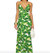 Karolina Maxi Dress In Sun Palm Off White - Sun Palm Off White