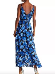 Samantha Wrap Dress In Dream Floral Royalty