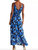 Samantha Wrap Dress In Dream Floral Royalty