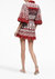 Tiffie Blouson Sleeve Mini Dress