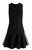 Women Kimi Side Stripe Viscose Sleeveless Mini Dress - Black