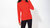 Cowl Neck Sweater - Red