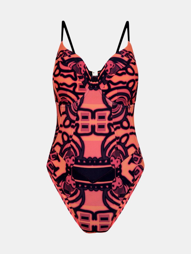 Durban One Piece - Hot Print