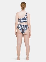 Mombasa Asymmetric One Piece (Cold Print)