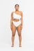 Mombasa Asymmetric One Piece (White)