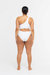 Mombasa Asymmetric One Piece (White)