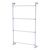 Carolina Crystal Collection 4 Tier 18" Ladder Towel Bar - Matte White