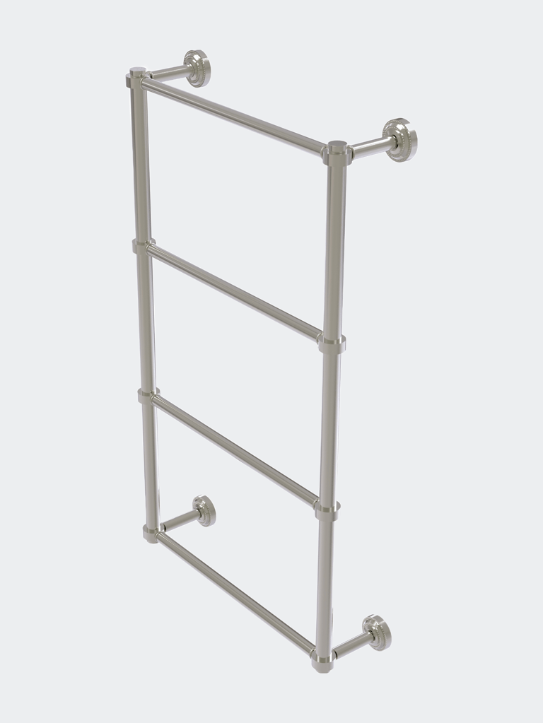 Dottingham Collection 4 Tier 24" Ladder Towel Bar - Satin Nickel