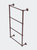 Dottingham Collection 4 Tier 36" Ladder Towel Bar With Twisted Detail - Antique Copper