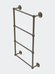 Monte Carlo Collection 4 Tier 36" Ladder Towel Bar With Dotted Detail - Antique Brass
