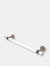 Pacific Beach Collection 30" Towel Bar with Grooved Accents - Antique Pewter