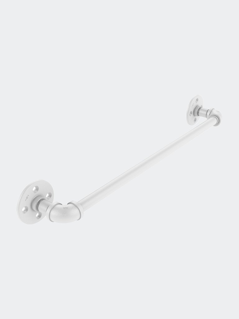 Pipeline Collection 36" Towel Bar - Matte White