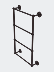 Prestige Regal Collection 4 Tier 30" Ladder Towel Bar With Twisted Detail - Antique Bronze