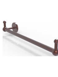 Prestige Skyline Collection 24" Towel Bar With Integrated Hooks - Antique Copper