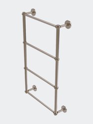Prestige Skyline Collection 4 Tier 36" Ladder Towel Bar with Twisted Detail - Antique Pewter