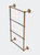 Que New Collection 4 Tier 30" Ladder Towel Bar With Dotted Detail - Brushed Bronze