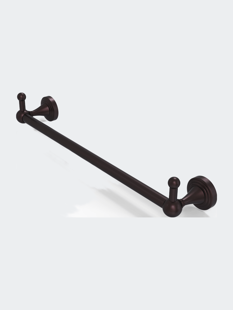 Sag Harbor Collection 30" Towel Bar With Integrated Pegs - Antique Bronze
