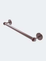 Satellite Orbit Two Collection 24" Towel Bar with Twist Detail - Antique Copper
