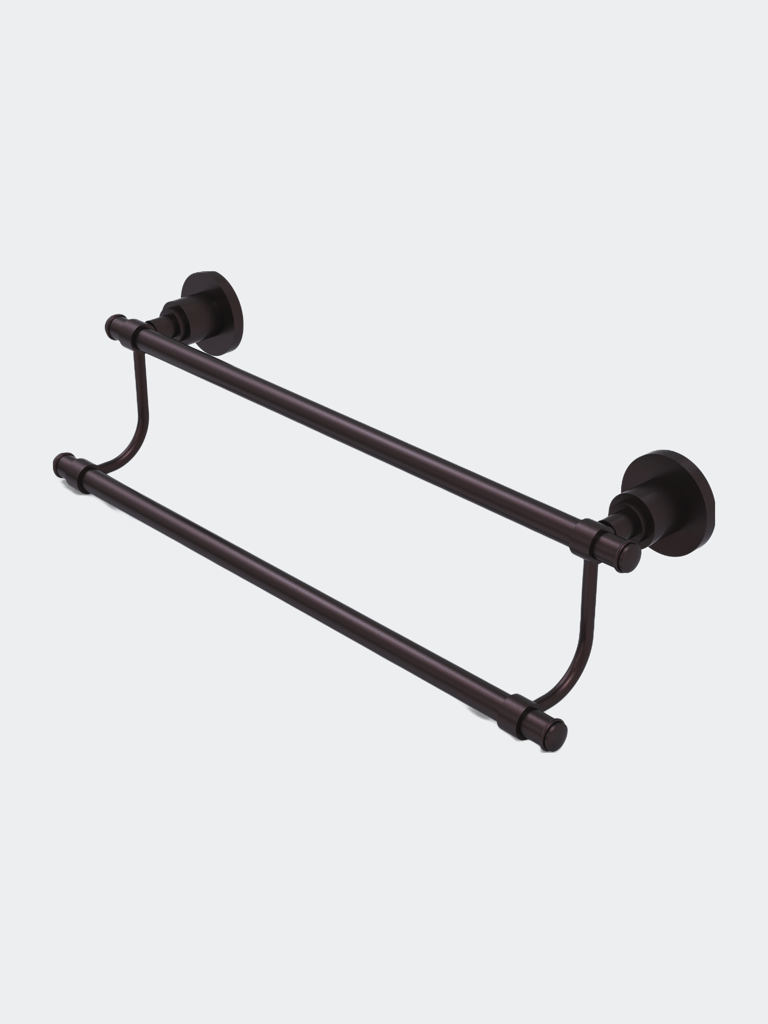 Washington Square Collection 30" Double Towel Bar - Antique Bronze