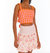 Juliet Crop Top In Orange - Orange