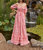 Sienna Maxi Dress In Pink Rose