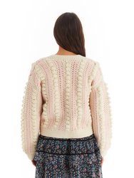 Crochet Bomber Sweater