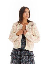 Crochet Bomber Sweater