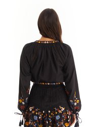 Embroidered Brielle Blouse