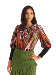 Paisley Pullover - Multi