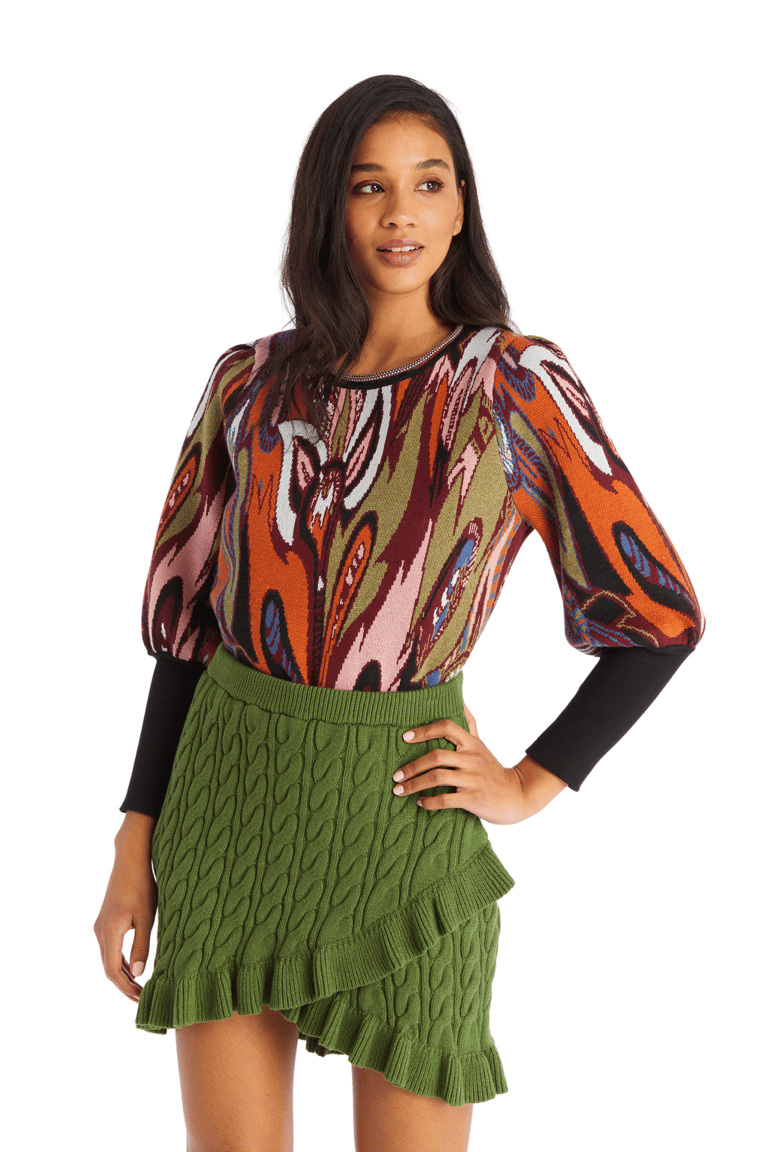 Paisley Pullover - Multi