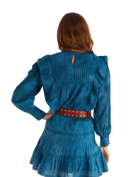 Sara Blouse - Teal