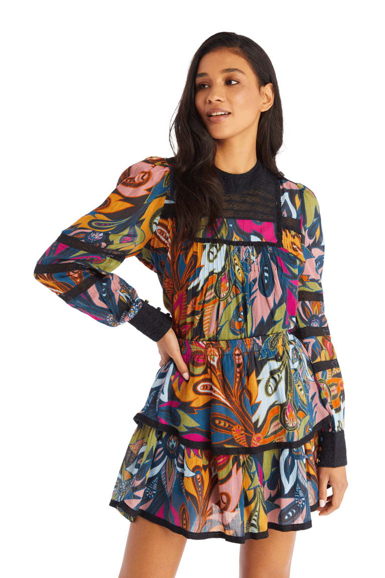 Veronica Blouse - Bold Paisley