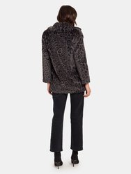 Amice Oversized Leopard Jacket