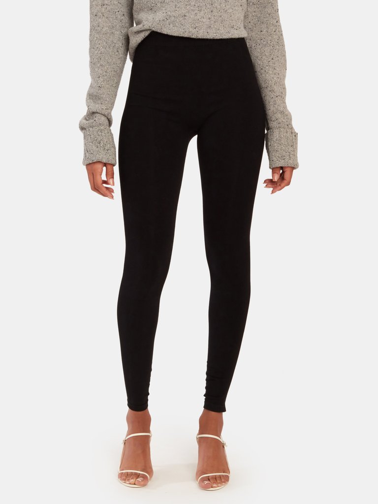 Bri High Rise Seamless Leggings - Black