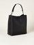 Captain Leather North South Tote Bag