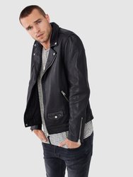 Milo Leather Biker Jacket