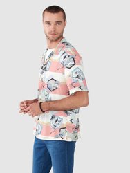 Shield Short Sleeve Button-Down Shirt