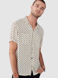 Valentine Short Sleeve Button-Down Shirt