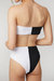 Clio Bikini Bottom In Black/White