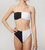 Clio Bikini Bottom In Black/White