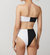 Clio Bikini Bottom In Black/White