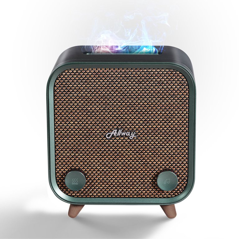 AQUA10 Portable Bluetooth Wireless Speaker With Essential Oil Aromatherapy Diffuser